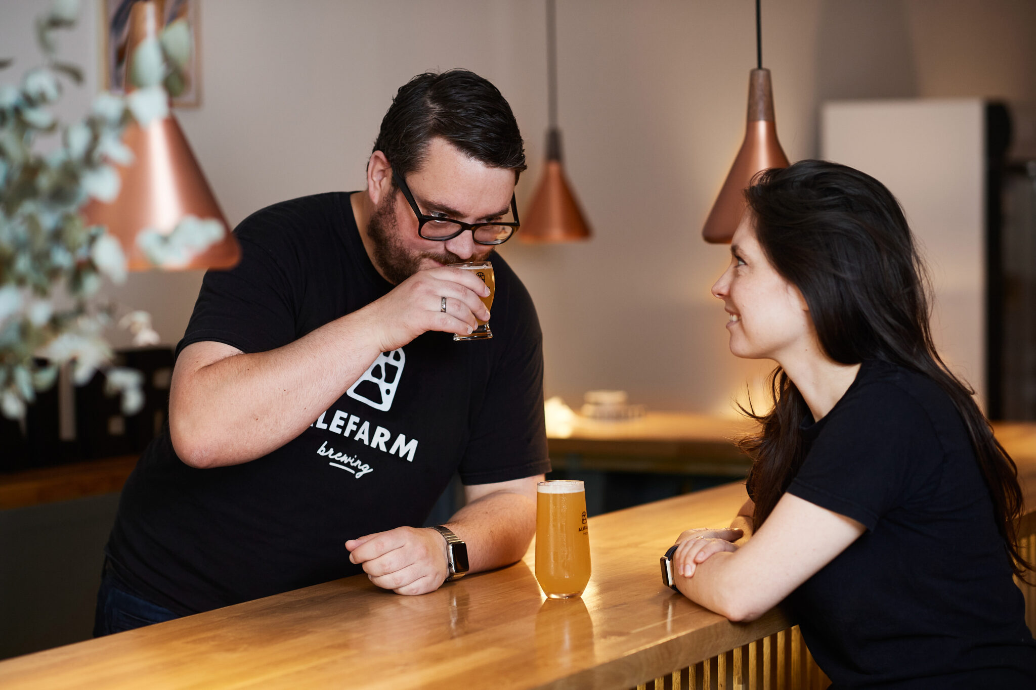 Danske Alefarm Brewing brygger øl for at skabe gode oplevelser for deres kunder. Kasper Tidemann gør det, fordi han ikke kan lade være.