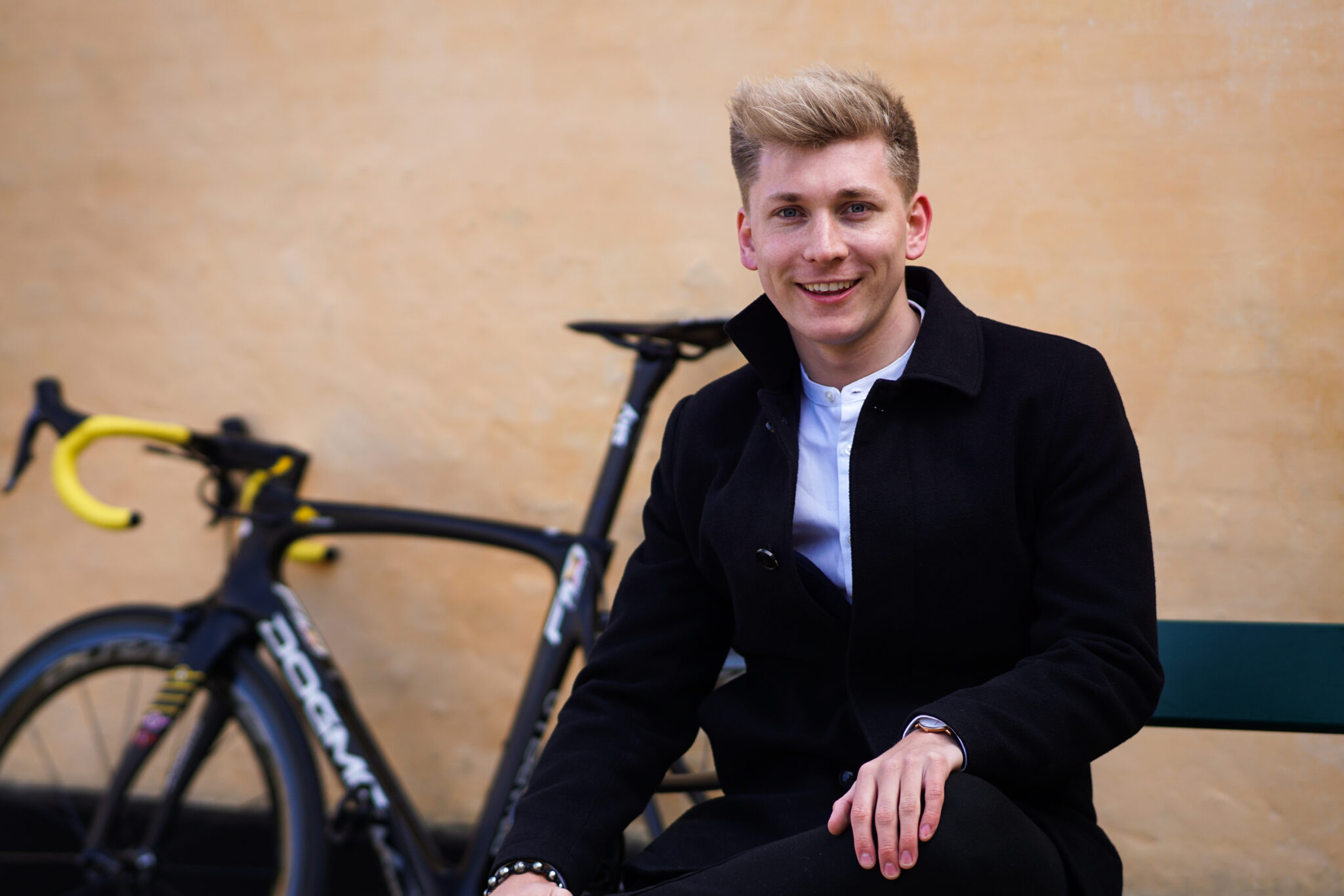 Oscar Bjørn-Rosager og Casper Hillstrøm står bag virksomheden CYKOM, som forhandler cykelgrej, der har været i hænderne på professionelle ryttere.