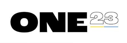 One 23 logo