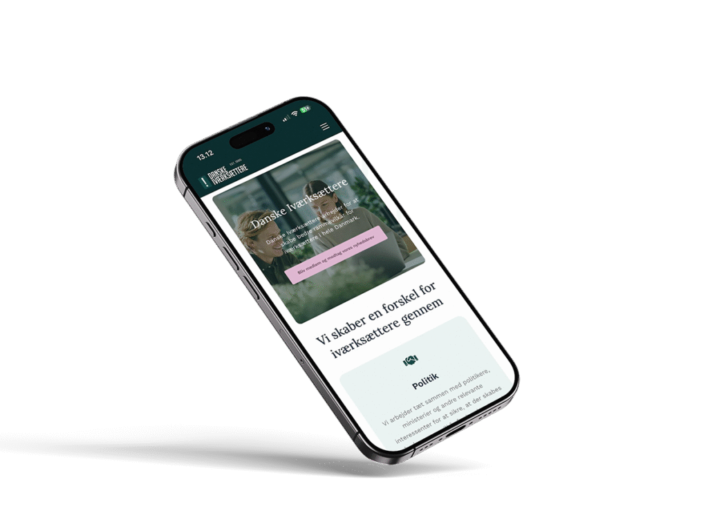 Billede af en smartphone