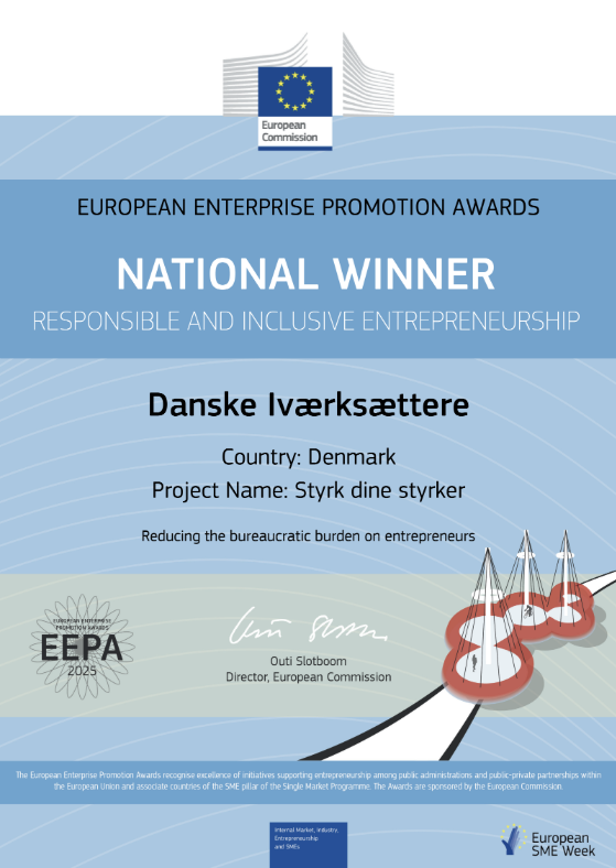 European Enterprise Promotion Awards (EEPA) 2025